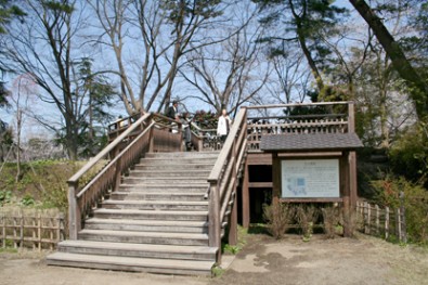 弘前城（弘前公園）の子の櫓跡