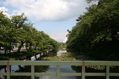 弘前城（弘前公園）の亀甲橋