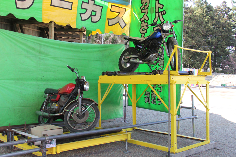 弘前さくらまつり露天情報 ワールドオートバイサーカス