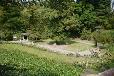 弘前城の館神跡