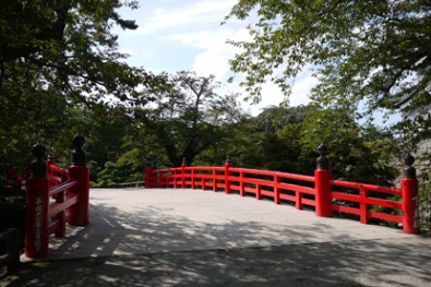 弘前城の橋「下乗橋」