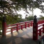 弘前城（弘前公園）の春陽橋