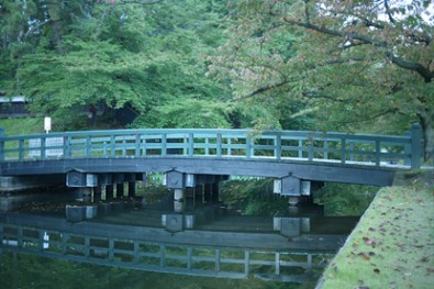 弘前城（弘前公園）の亀甲橋