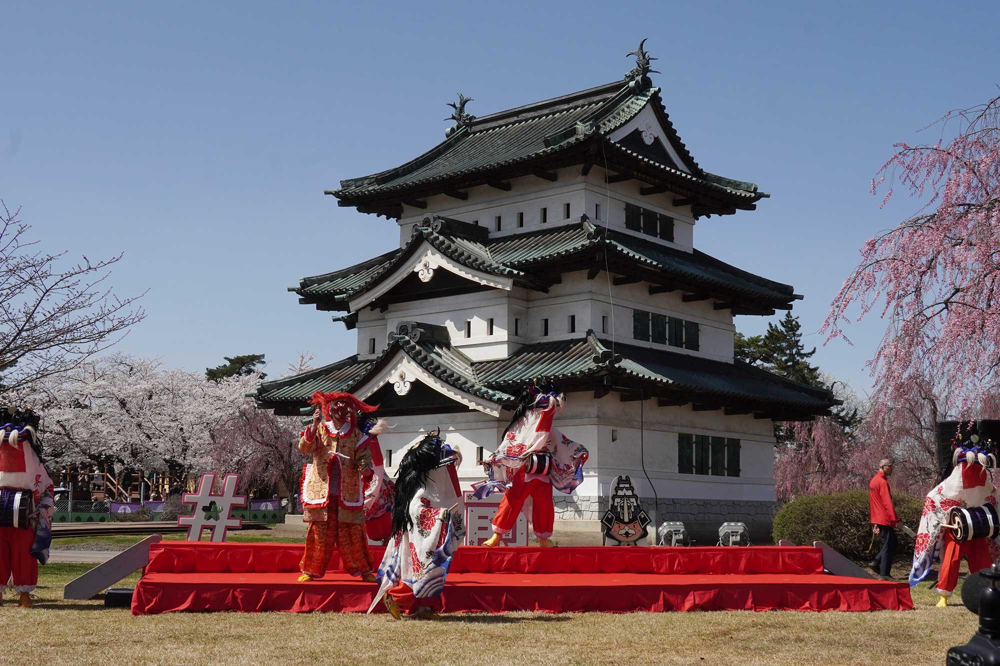 2026年4月17日、弘前さくらまつり満開セレモニー