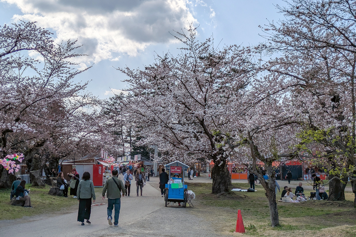 2026年4月13日、弘前公園四の丸