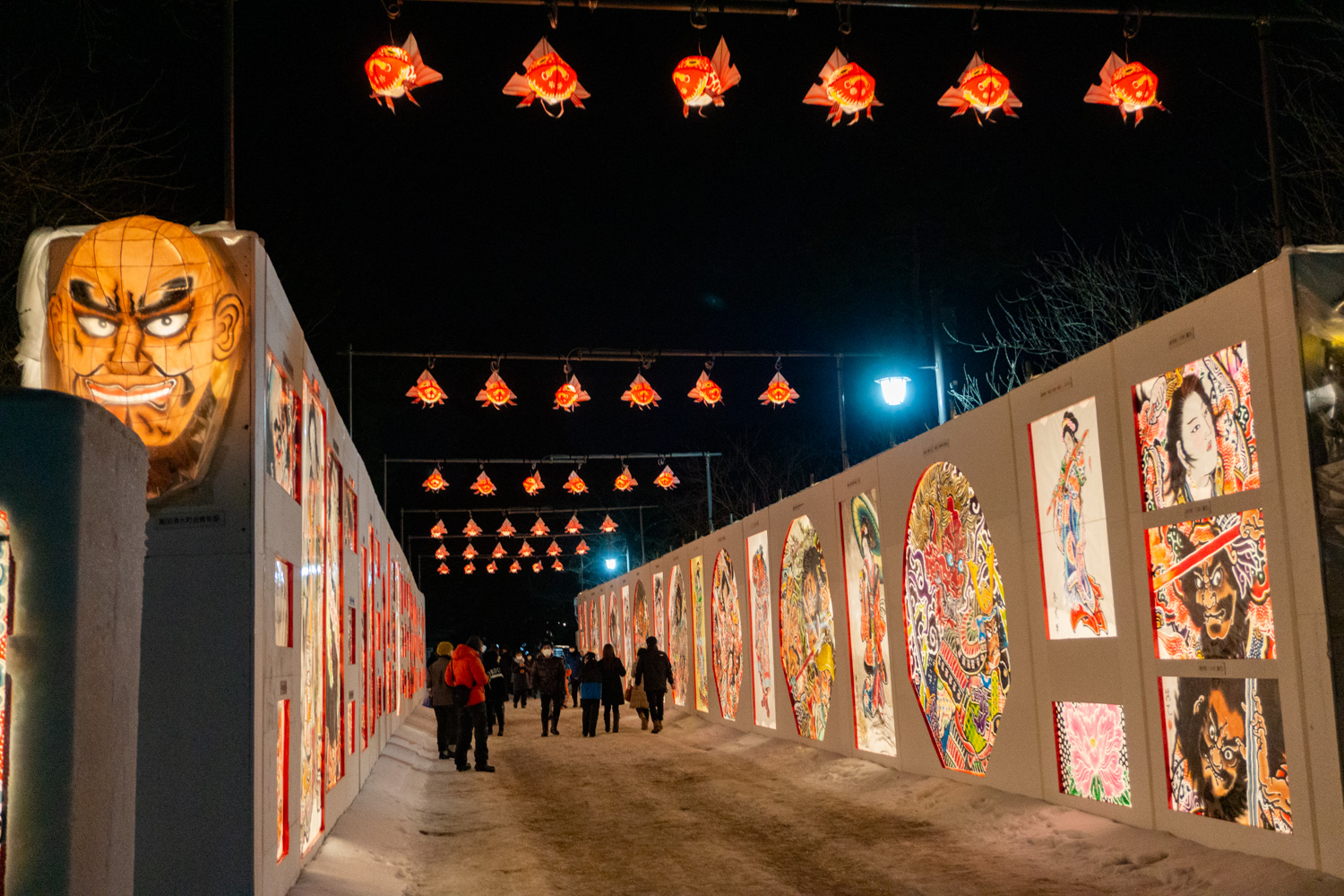 2023年2月9日～2月12日「弘前城雪燈籠まつり」開催